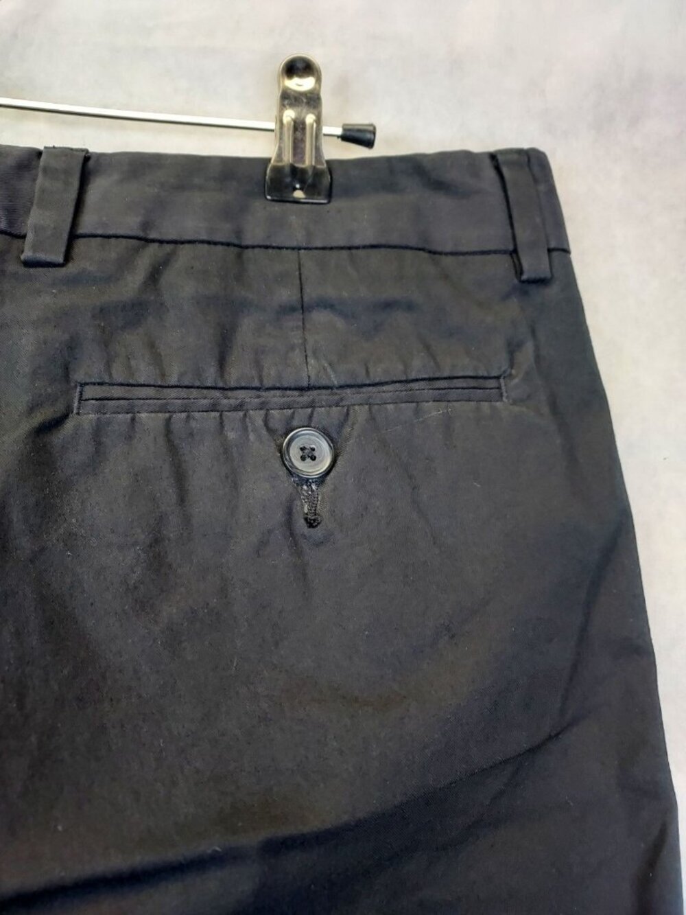 Joe Fresh Straight Flex Pants Men's 34x31 Flat Front Black Slacks Stretch Preppy - Picture 9 of 14